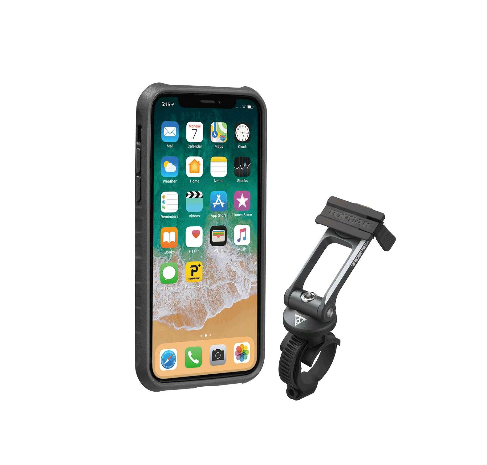 17032-81 Topeak Torbica Ridecase iPhone X/XS     - Črna - slika 1
