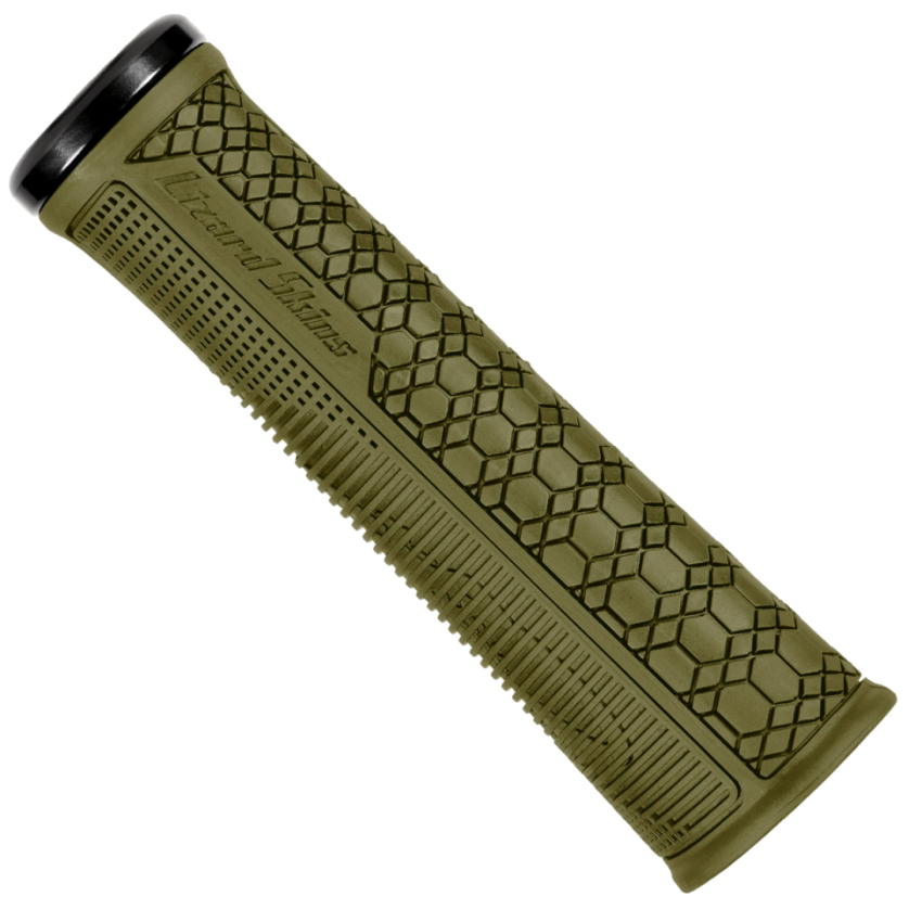 9d9bbb65-e301-4691-a26c-7049752d9392-olive Lizard Skins Krmilni Ročaj Single-Clamp Lock-On Gradient - Olive Green - slika 1