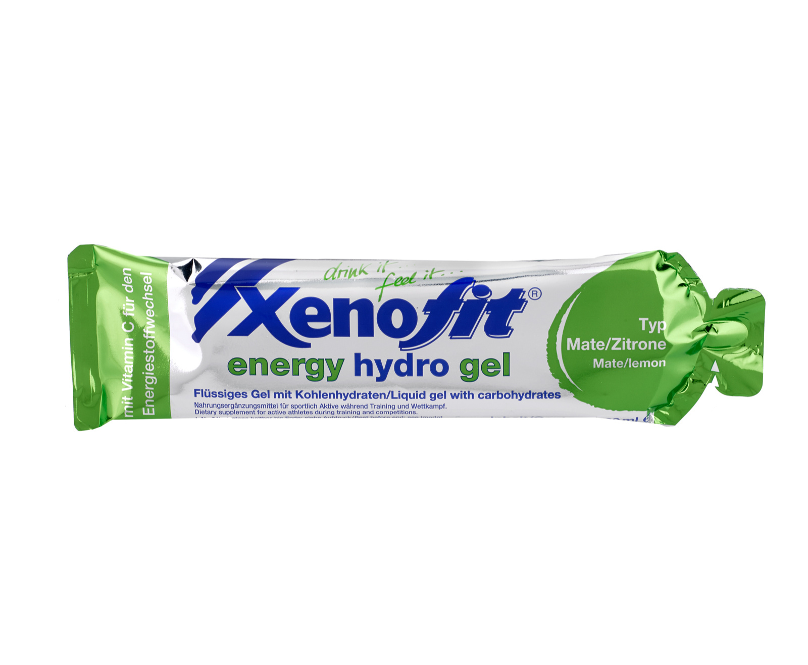 energyhydrogelmate-zitrone1 Xenofit Energy Gel Limona/Meta 60ml - slika 1