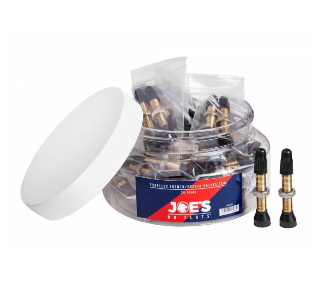 joe-s-no-flats-valves-tubless-pv-32mm-1-7290101185567-11-l1 No Flats Ventil Joe's Tubeless French Presta Valves 32 mm (25 parov) - slika 1