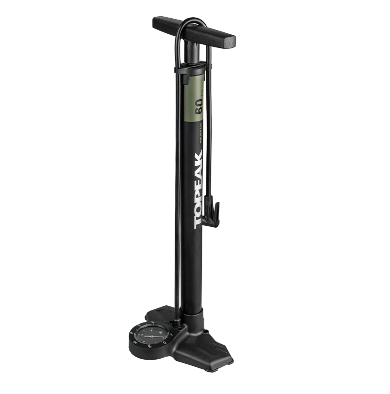 posnetek-zaslona-2025-03-12-130835 Topeak Tlačilka Joeblow Mountain Ex Floor Pump - Črno zelena - slika 1