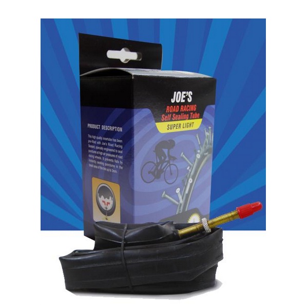 selfsealingfvcesnakolesaobd No Flats Zračnica Joe's Self Sealing Tube Superlight 700x18-25C FV 48 mm - slika 1