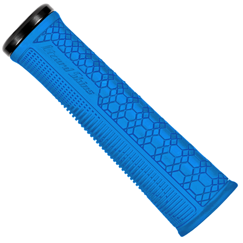 thumbnail-blue Lizard Skins Krmilni Ročaj Single-Clamp Lock-On Gradient - Deja Blue - slika 1