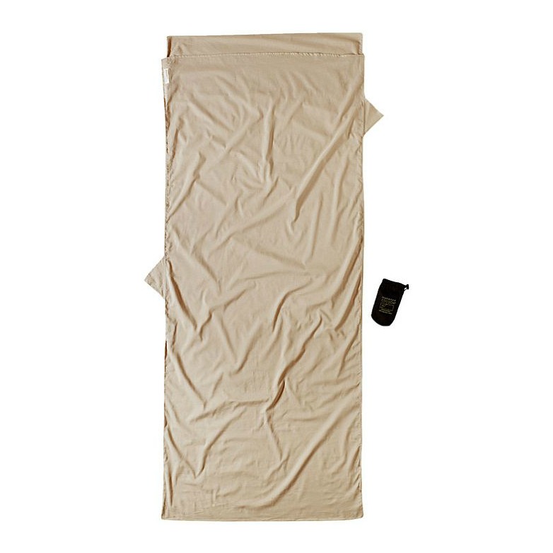 16271-768996-n0 Cocoon Spalna Rjuha Travelsheet Insect Shield Egiptovski Bombaž  - Bež - slika 1