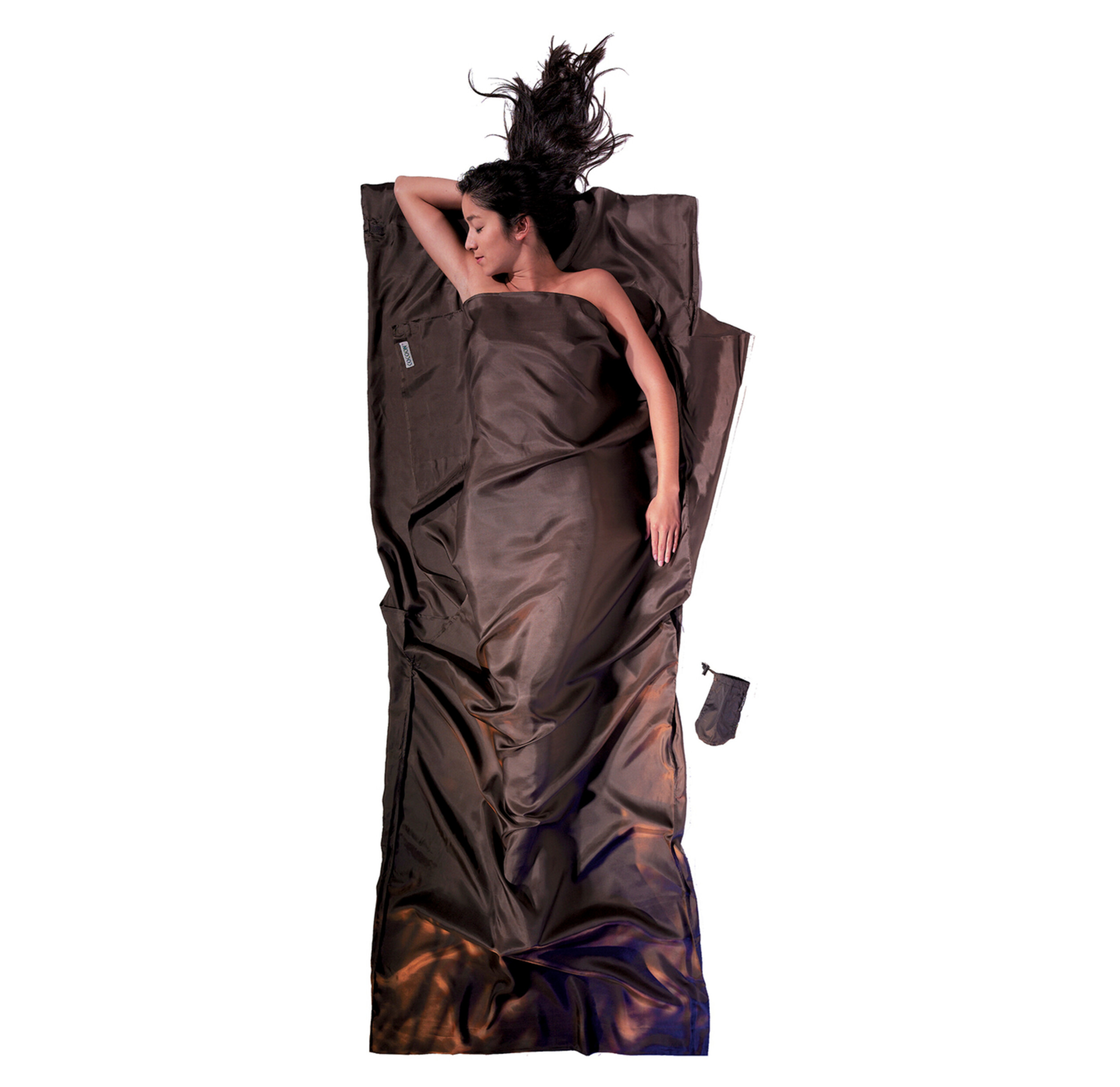 16276-st40m-995x2560 Cocoon Spalna Rjuha Travelsheet - Svila - Muddy Elephant - slika 1