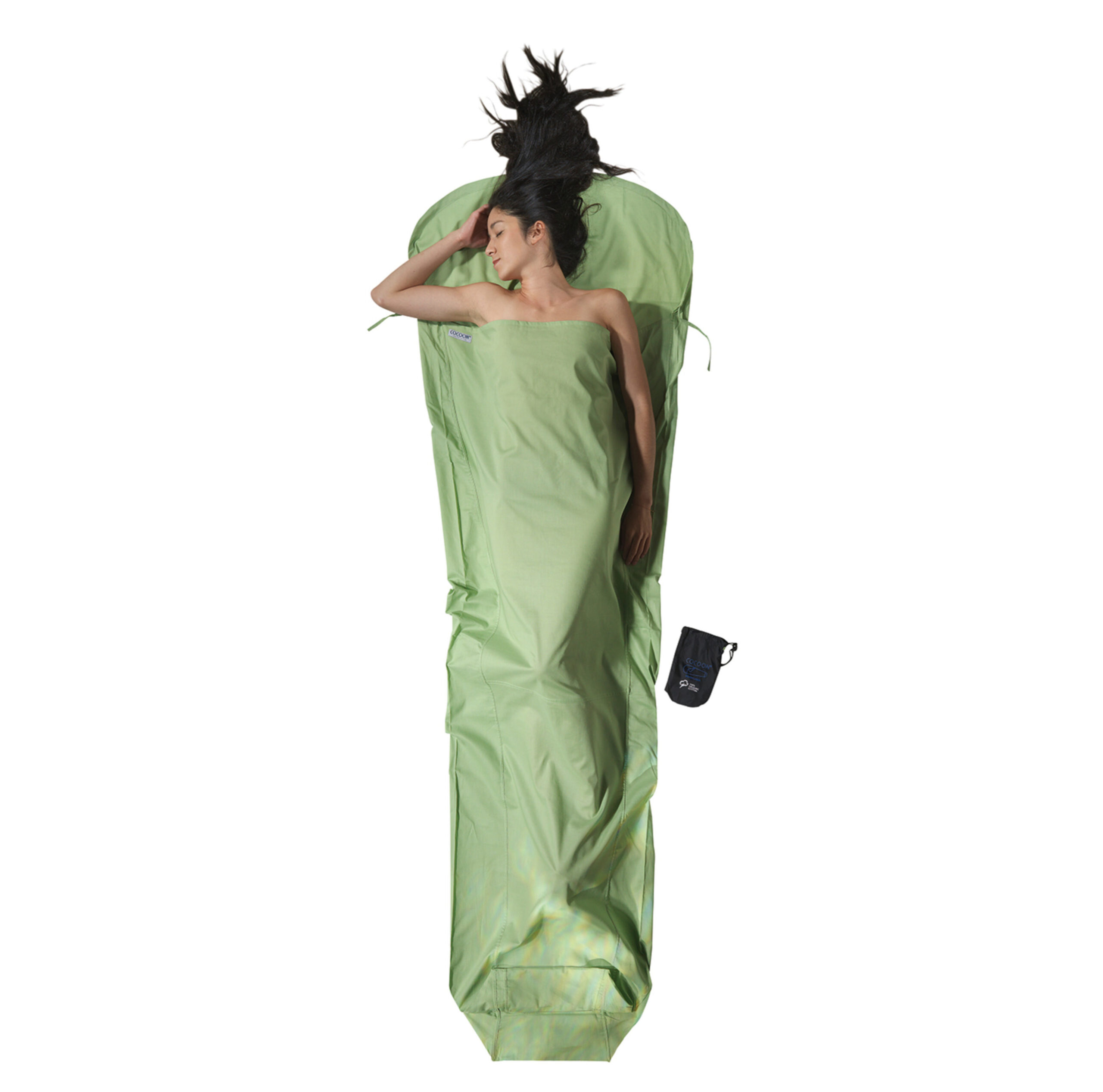 19464-cm46-om-995x25601 Cocoon Notranja Spalna Vreča Mummy Liner - Organic Cotton  - Forrest Shade - slika 1