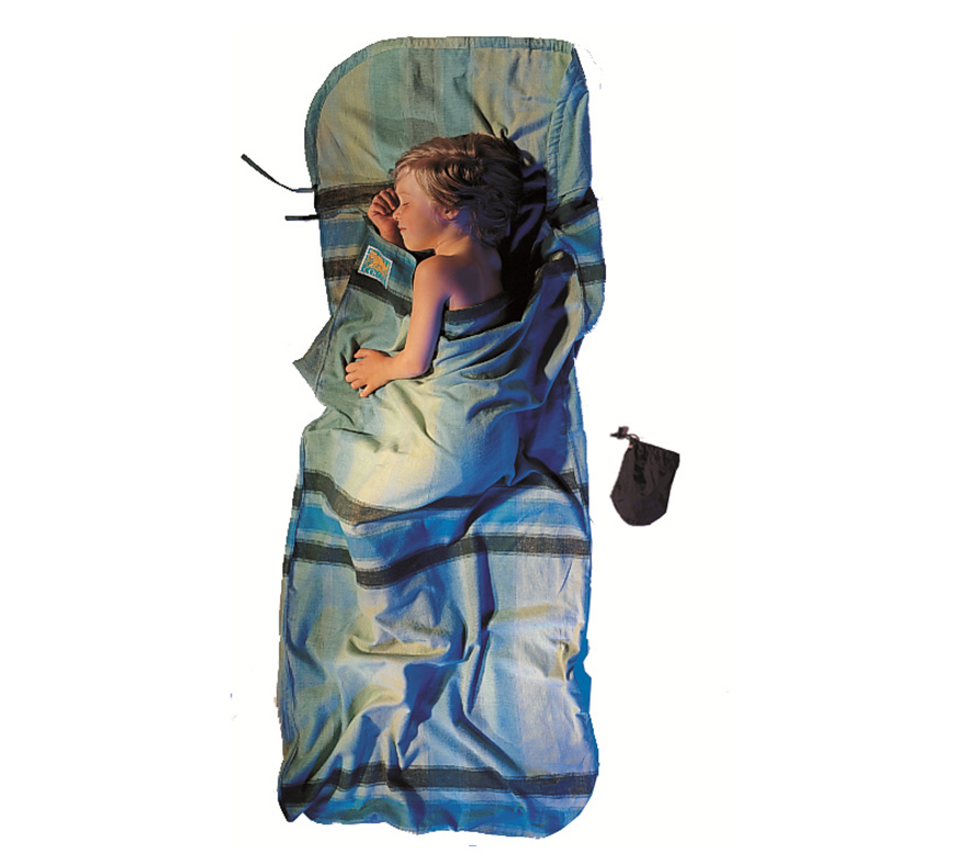 19467-3639087-799696101398-1 Cocoon Otroška Spalna Rjuha KidSack TravelSheet 100% Flanela - African Rainbow - slika 1