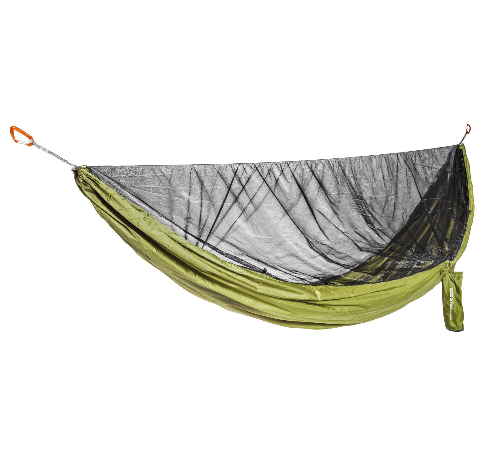 19469-cocoon-ultralight-mosquito-net-hammock-olive-green-black-hns111-ul11 Cocoon Viseča Mreža z Zaščito Pred Komarjem Ultralight Hammock With Net  - Olivno zelena - slika 1