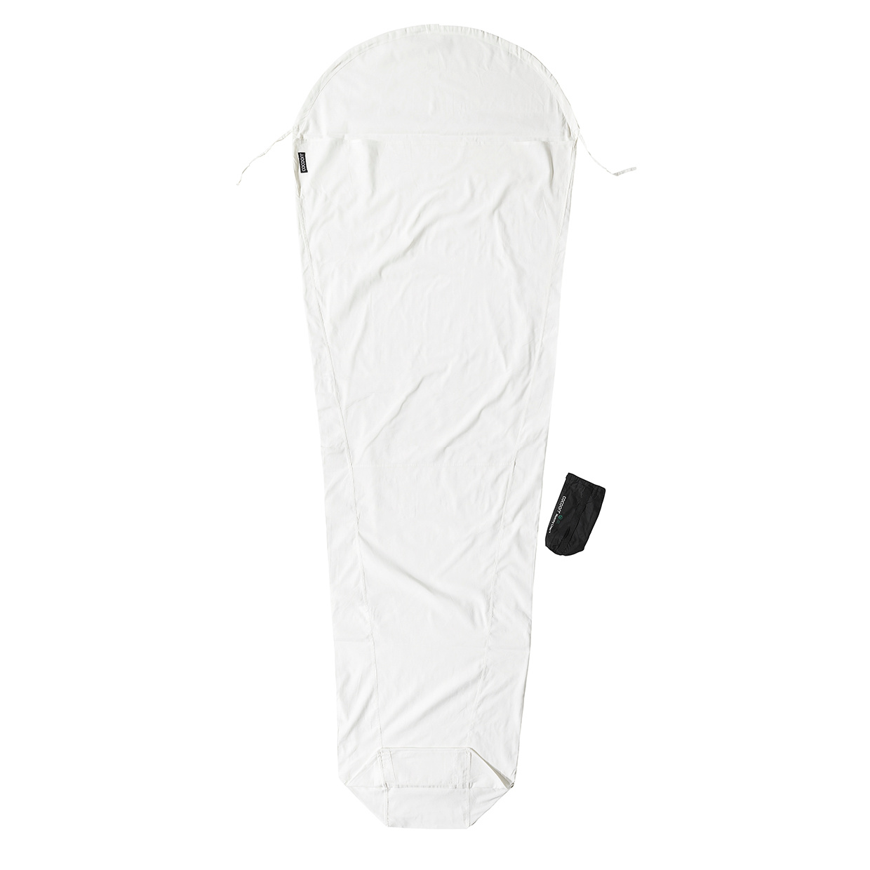 1960-cm05 Cocoon Notranja Spalna Vreča Mummy Liner 100% Bombaž - White - slika 1