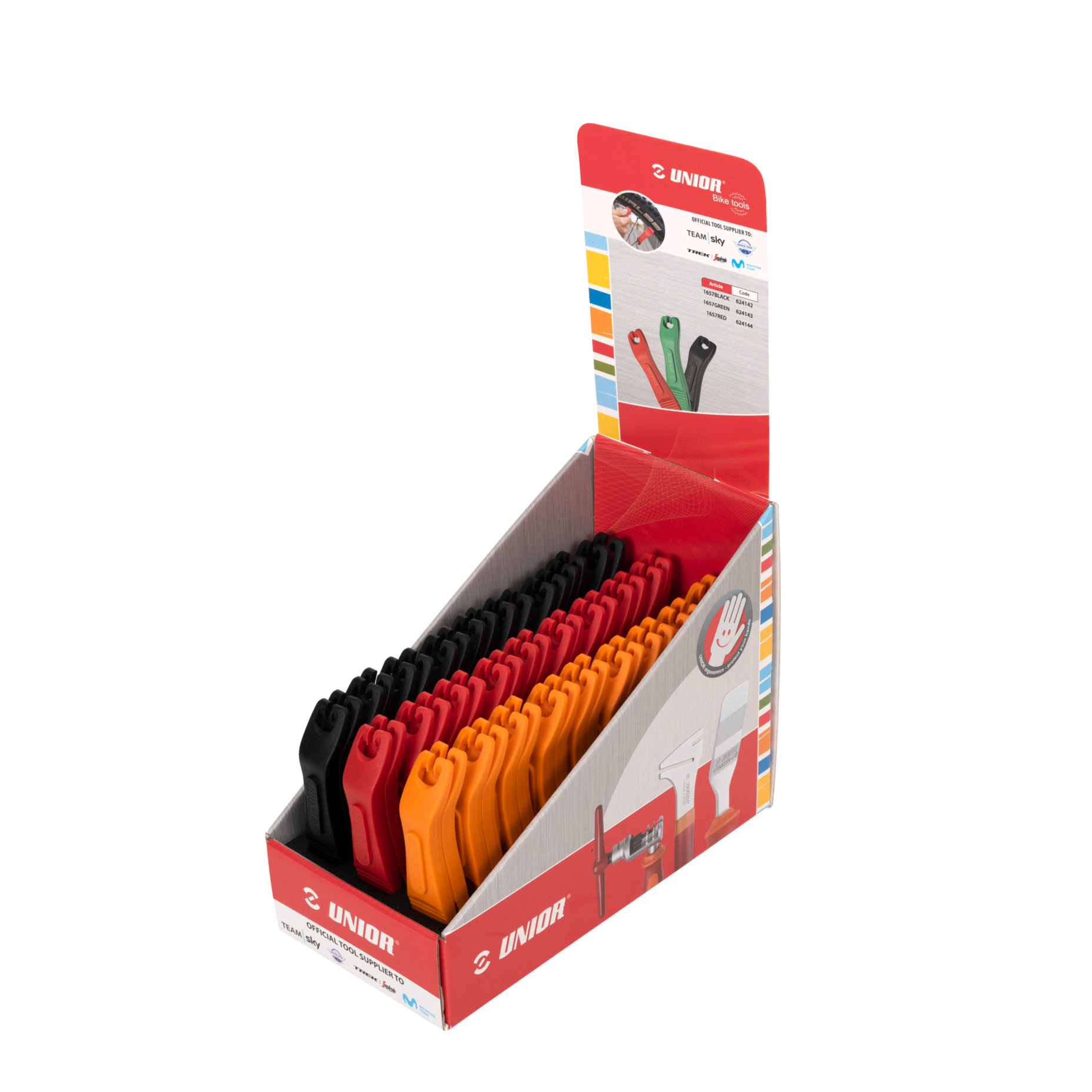 21048-1657st-us626988image1024 Unior Garnitura Vzvodov Za Montažo Gume, 27 parov - slika 1