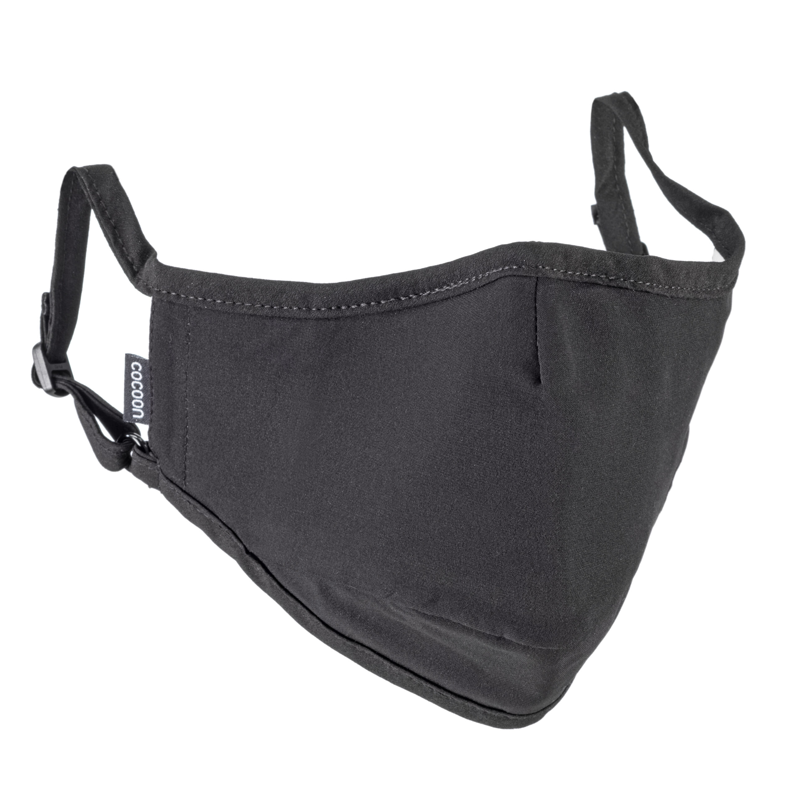 21315-fms0 Coccon Maska Za Obraz Silk Face Mask - Black, L/XL - slika 1