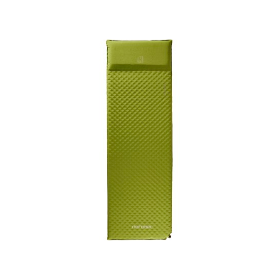 bornholm-50-114025-nordisk-5-cm-selfinflatable-mat-peridot-green-front Nordisk Samonapihljiva Blazina Bornholm 5.0 - slika 1