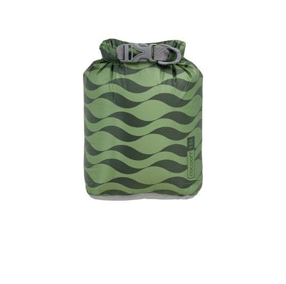 posnetek-zaslona-2025-04-16-113706 Cocoon Torba Drybag Ultralight 1,5 L - Green Waves - slika 1