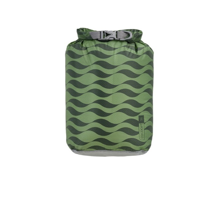 posnetek-zaslona-2025-04-16-115722 Cocoon Torba Drybag Ultralight 3 L - Green Waves - slika 1